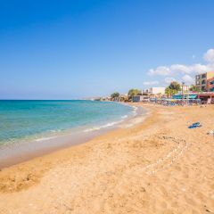 La plage de Réthymnon