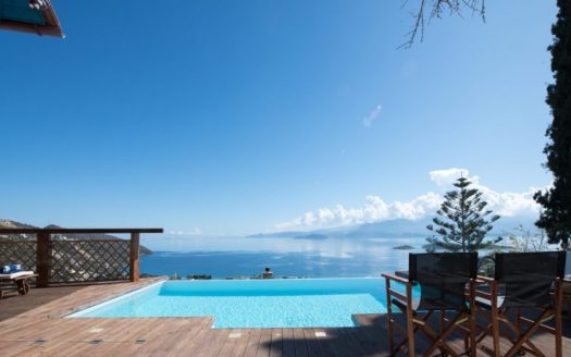 Villa avec maison d'hôtes et vues fantastiques à Katsikia, Agios Nikolaos