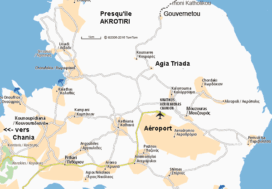 La péninsule d'Akrotiri