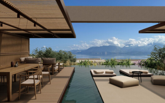 Villa de luxe avec piscine, à quelques pas de la plage à Ammoudara, Agios Nikolaos.