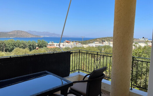 Appartement de deux chambres, vue mer, à Istron, Kalo Chorio