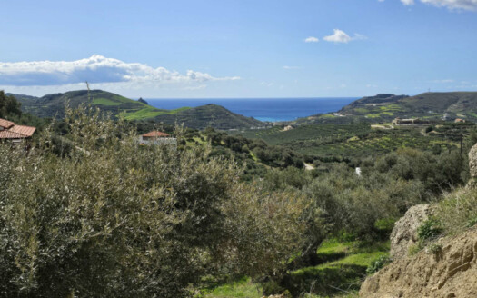 Terrain avec vue mer à Mariou