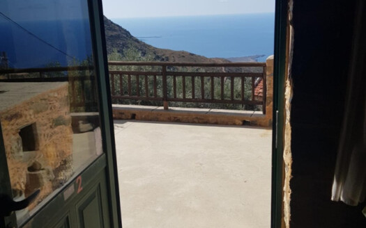 Villa traditionnelle, magnifique panorama sur la mer à Amygdalokefali.
