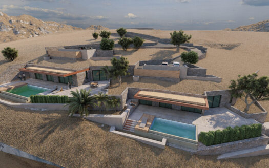Luxueuse villa de 140m2, off plan, à Stalida.